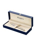 Waterman Hémisphère Stylo à bille Argent - encre bleue