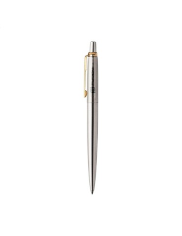 Parker Jotter Stylo recyclé en acier inox - bleu