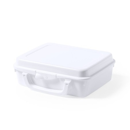 Gamelle Personnalisée Éco-responsable Chosal - Boîte à Lunch Matières : polypropylène (PP) Couleurs : blanc impression haute déf