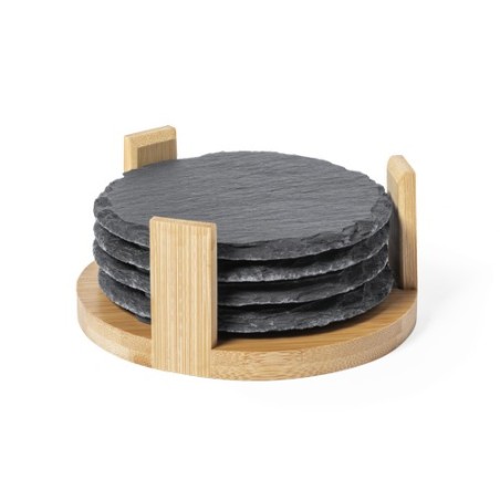 Set Sous-Verre Seitol en Ardoise Naturelle