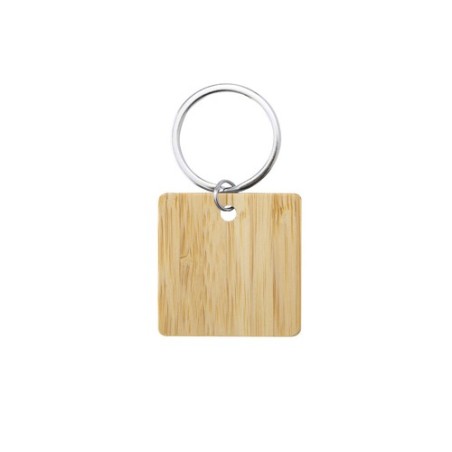 Porte-clés  personnalisé - Sonek Matières : bambou accessoire événementiel unique