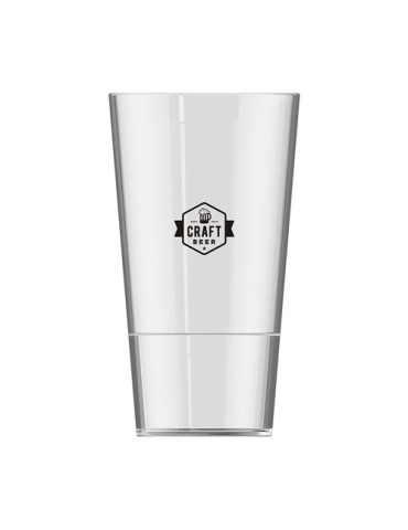 HappyGlass Mister Vincent Verre de bière Tritan 330 ml