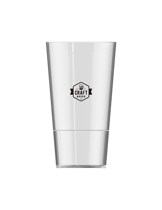 HappyGlass Mister Vincent Verre de bière Tritan 330 ml
