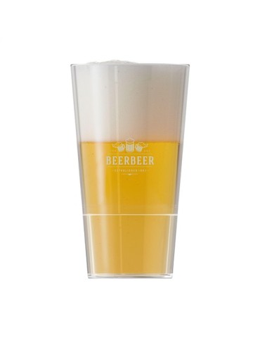 HappyGlass Mister Vincent Verre de bière Tritan 330 ml