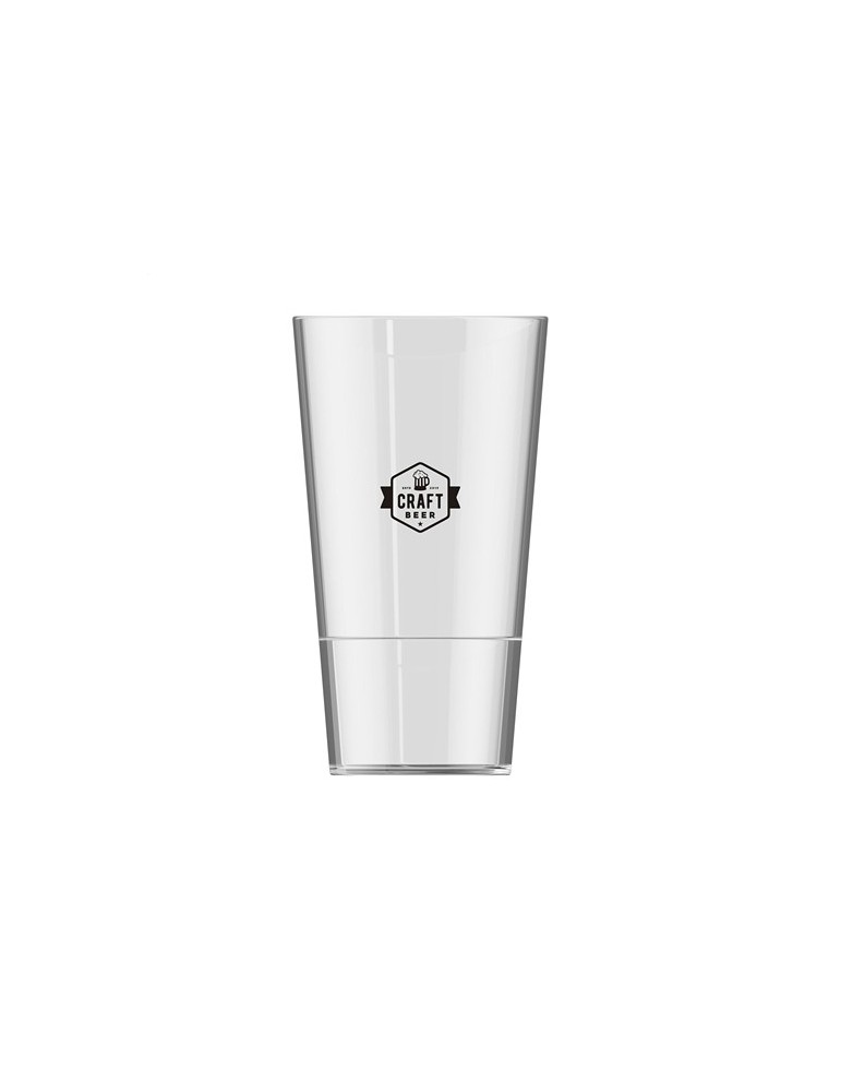 HappyGlass Mister Vincent Verre de bière Tritan 330 ml