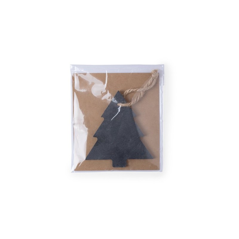 Ornement  personnalisé de Noël - Vondix Matières : ardoise personnalisation rapide en France