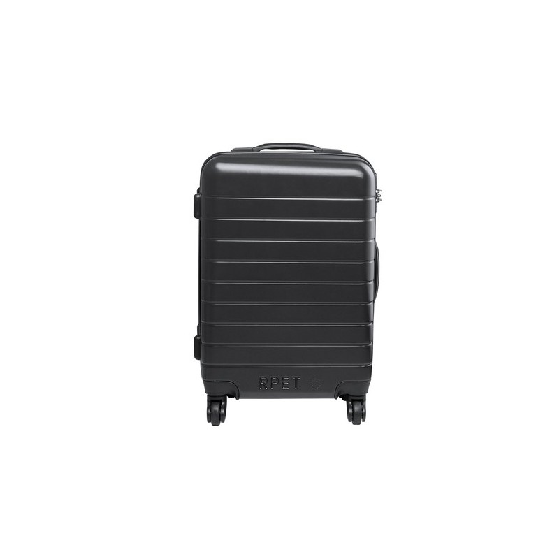 Trolley Éco-responsable Pratique Personnalisé pas cher Dacrux Matières : PET recyclé Couleurs : noir