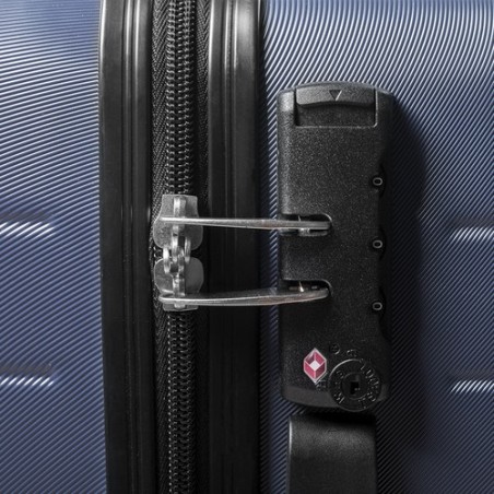 Trolley Éco-responsable Pratique Personnalisé pas cher Dacrux Matières : PET recyclé Couleurs : noir cadeau collaborateur premiu