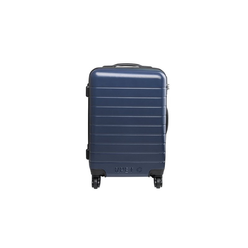 Trolley Éco-responsable Pratique Personnalisé pas cher Dacrux Matières : PET recyclé Couleurs : noir impression logo haute quali