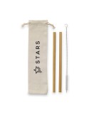 ECO Bamboe Straw Set  pailles en bambou