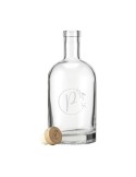 Helsinki Water Bottle Wooden Cork Stopper 700 ml