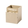 Porte-Crayons Multifonction Éco-responsable Personnalisé - Sondur Matières : carton recyclé personnalisable avec votre logo
