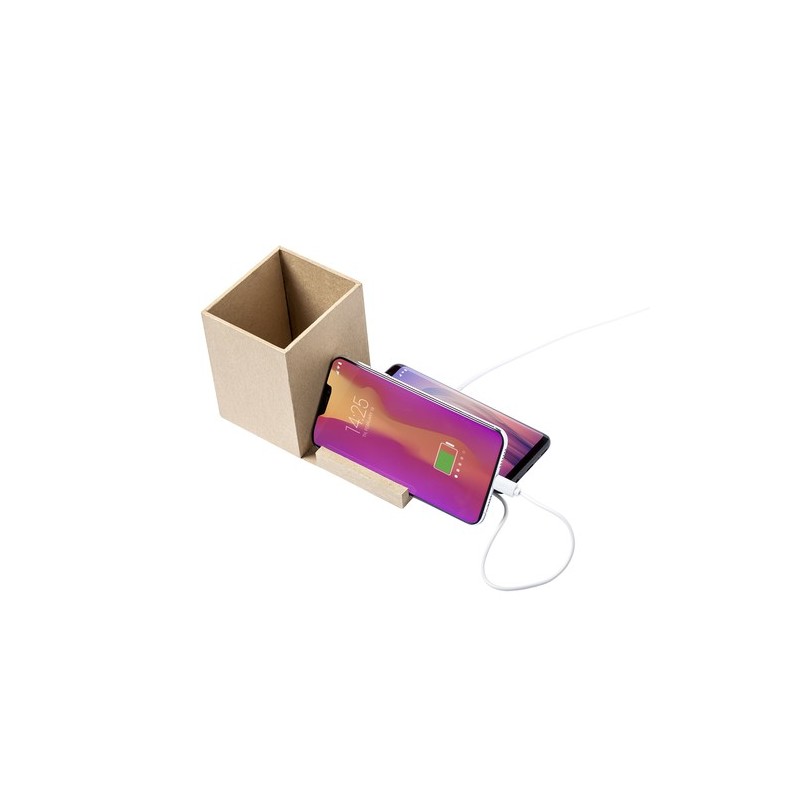 Porte-Crayons Multifonction Éco-responsable Personnalisé - Sondur Matières : carton recyclé objet promotionnel éco-responsable