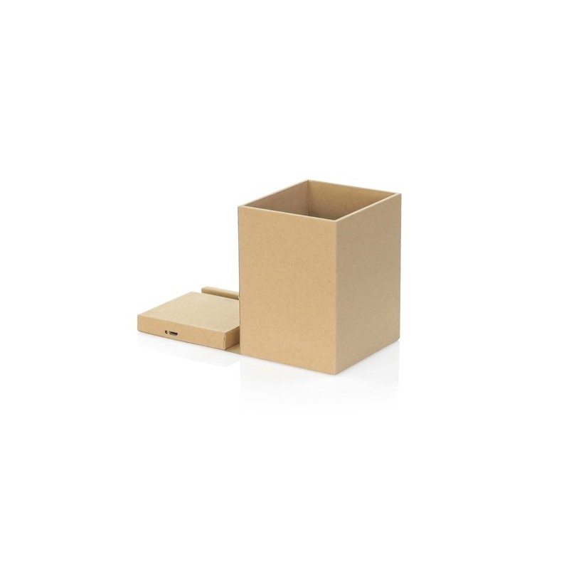 Porte-Crayons Multifonction Éco-responsable Personnalisé - Sondur Matières : carton recyclé personnalisation rapide en France