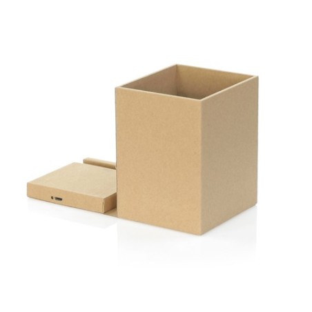 Porte-Crayons Multifonction Éco-responsable Personnalisé - Sondur Matières : carton recyclé personnalisation rapide en France