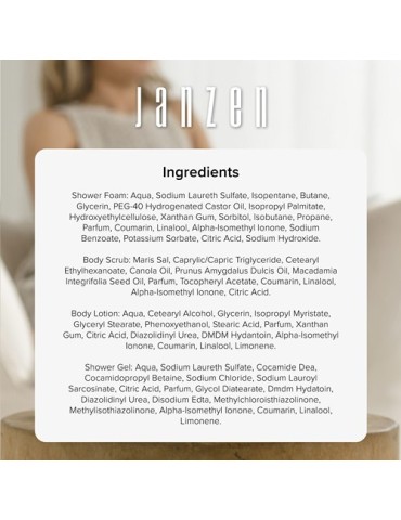 JANZEN Gift Set S Body Black 22