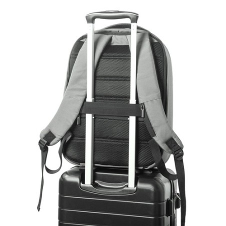 Sac à Dos Antivol Personnalisé Idéal pour le Business - Danium Matières : PET recyclé Couleurs : gris goodies entreprise design