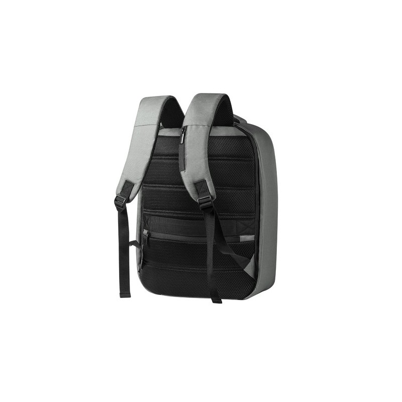 Sac à Dos Antivol Personnalisé Idéal pour le Business - Danium Matières : PET recyclé Couleurs : gris cadeau client original