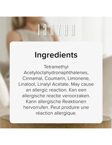 JANZEN Scented Candle Black 22 bougie parfumée