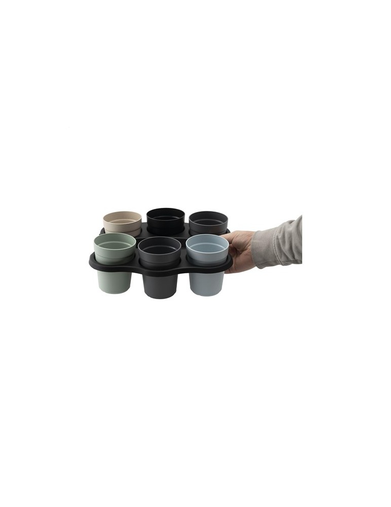 Circulcup Coffee Cup Tray 6-hole Ø 8 cm