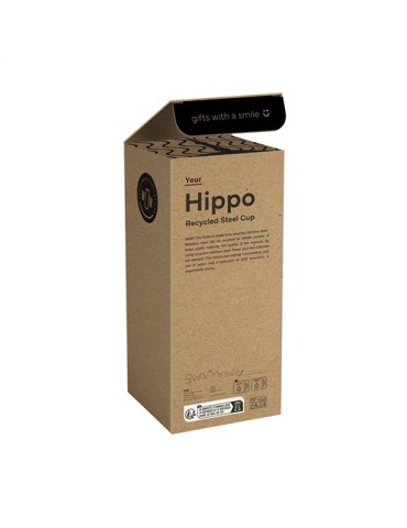 Hippo Recycled Steel Cup 900 ml