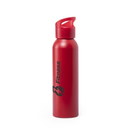 Gourde Personnalisable Éco-responsable Bidon Runtex Matières : aluminium Couleurs : noir personnalisable avec votre logo