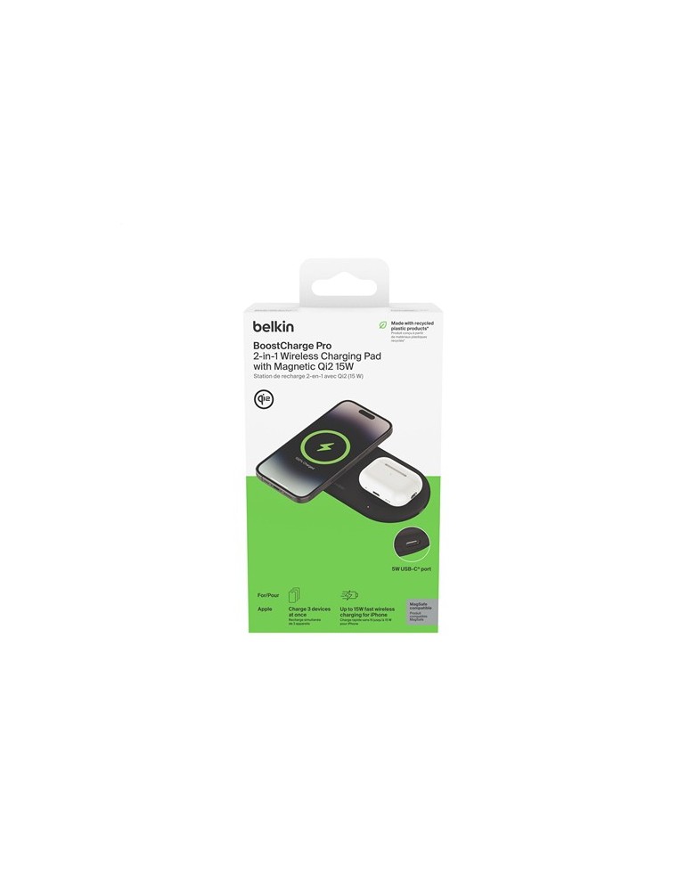 Belkin BoostCharge Pro 2-in-1 Pad EU
