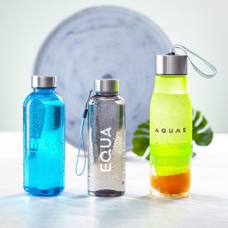 Gourde personnalisée sans BPA - Bidon Rizbo Matières : acier inoxydable Couleurs : bleu cadeau entreprise pas cher