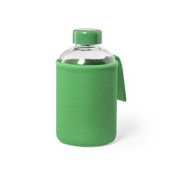Gourde Personnalisée Publicitaire 500 ml - Flaber Matières : verre Couleurs : vert objet promotionnel éco-responsable