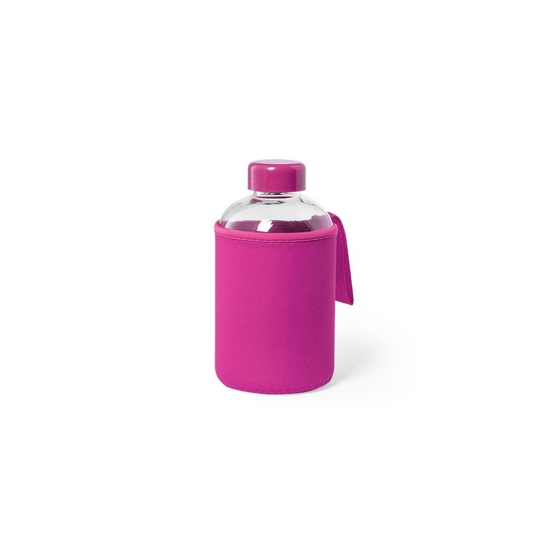 Gourde Personnalisée Publicitaire 500 ml - Flaber Matières : verre Couleurs : vert impression logo haute qualité