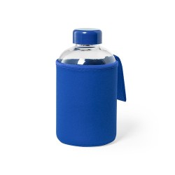 Gourde Personnalisée Publicitaire 500 ml - Flaber Matières : verre Couleurs : bleu livraison express 24h 48h