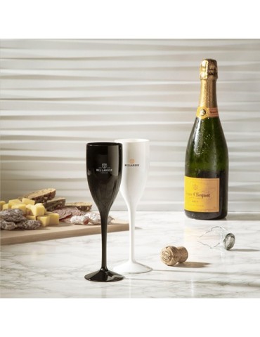 Lunaire Verre à Champagne plastique Réutilisable 150 ml