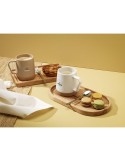 Bowls and Dishes - Bois de hêtre - Plateau de Service 24 cm