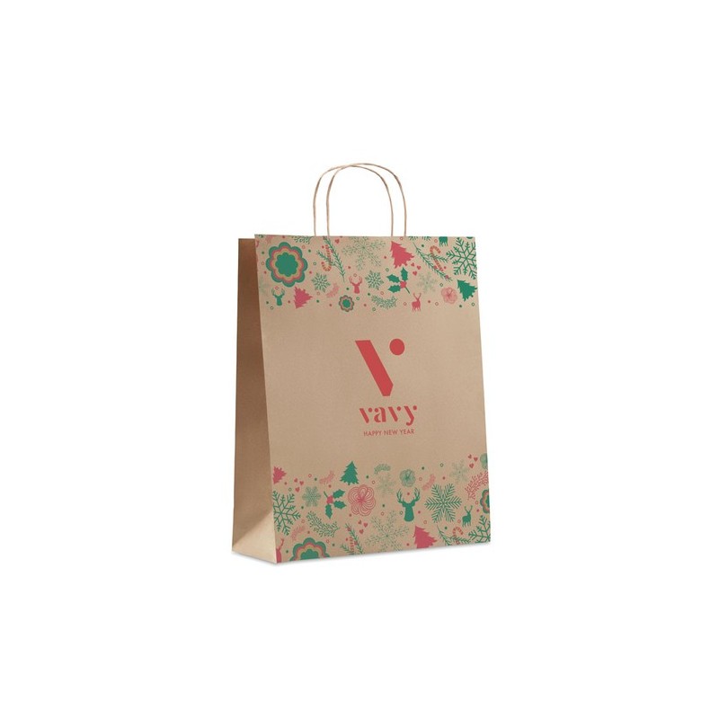 Sac en papier cadeau grand BAO LARGE Personnalisé