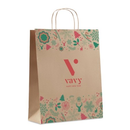 Sac en papier cadeau grand BAO LARGE Personnalisé