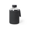 Gourde Personnalisée Publicitaire 500 ml - Flaber Matières : verre Couleurs : noir cadeau entreprise pas cher