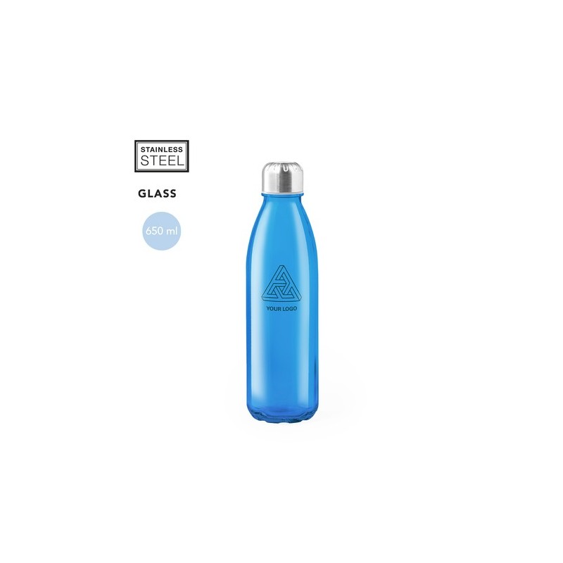 Gourde Éco-responsable et Personnalisée en Verre - Sunsox Matières : acier inoxydable Couleurs : rouge livraison express 24h 48h