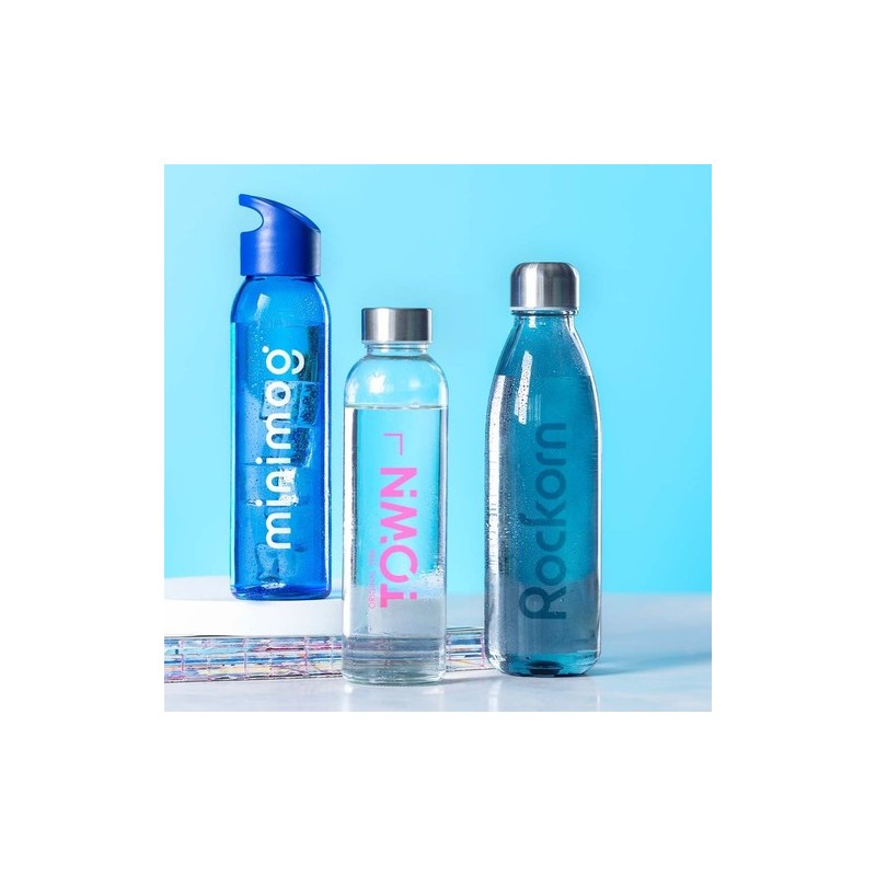 Gourde Éco-responsable et Personnalisée en Verre - Sunsox Matières : acier inoxydable Couleurs : rouge cadeau collaborateur prem