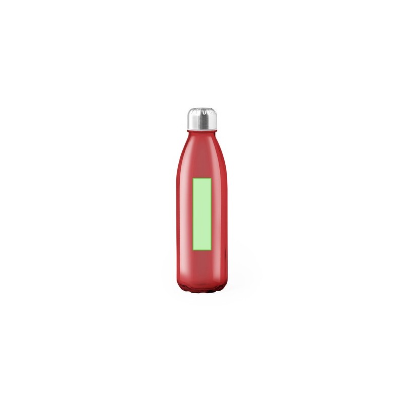 Gourde Éco-responsable et Personnalisée en Verre - Sunsox Matières : acier inoxydable Couleurs : rouge personnalisation sur mesu