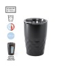 Mug Isotherme Éco-responsable Personnalisé en Verre Thermique Blur Matières : acier inoxydable Couleurs : doré objet promotionne