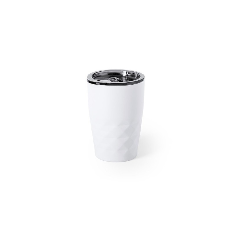 Mug Isotherme Éco-responsable Personnalisé en Verre Thermique Blur Matières : acier inoxydable Couleurs : doré goodies entrepris