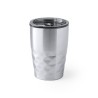 Mug Isotherme Éco-responsable Personnalisé en Verre Thermique Blur Matières : acier inoxydable Couleurs : noir marquage couleur 