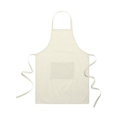 Tablier Éco-responsable et Pratique Personnalisé Pissek pas cher Matières : coton recyclé Couleurs : beige