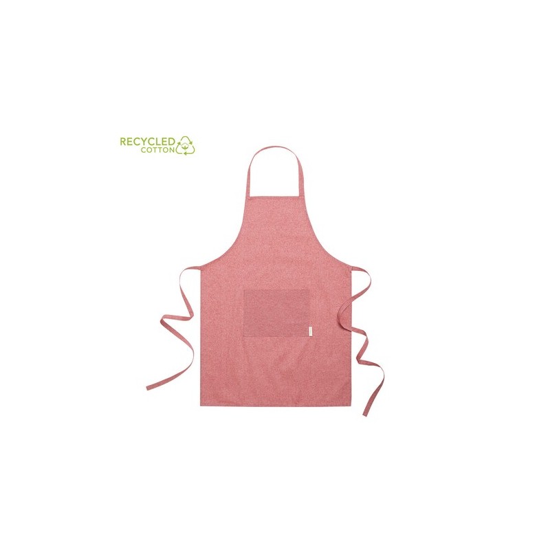 Tablier Éco-responsable et Pratique Personnalisé Pissek pas cher Matières : coton recyclé Couleurs : beige cadeau collaborateur 