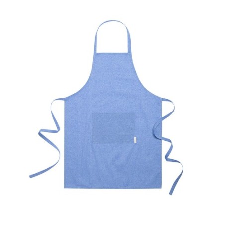 Tablier Éco-responsable et Pratique Personnalisé Pissek pas cher Matières : coton recyclé Couleurs : rouge impression haute défi