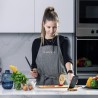 Tablier Éco-responsable et Pratique Personnalisé Pissek pas cher Matières : coton recyclé Couleurs : noir livraison express 24h 