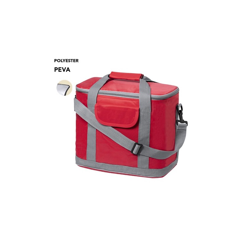 Sac isotherme personnalisable glacière Sindy Matières : polyester Couleurs : jaune goodies entreprise design