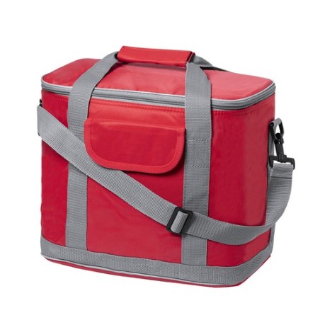 Sac isotherme personnalisable glacière Sindy Matières : polyester Couleurs : jaune marquage laser ultra précis