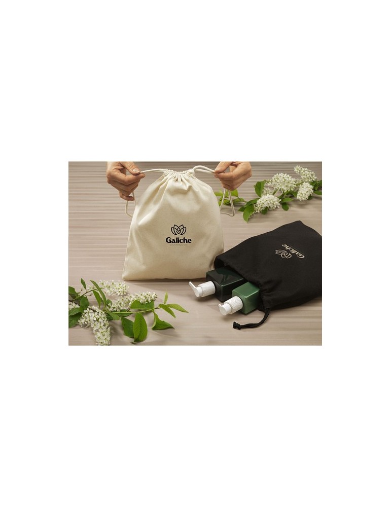 Gift Pouch Naturel GRS Recycled Cotton (150 g/m²) M