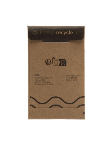 Bamboo Key Rectangle porte-clés